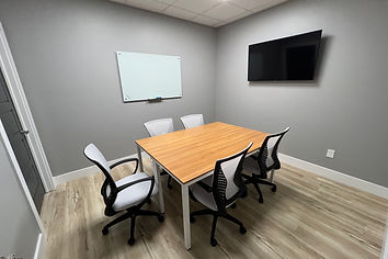 The Box.  The perfect for a huddle or breakout session.  The Coop Cowork.  West Virginia's premier Coworkspace. Cowork, Community, and Community. 