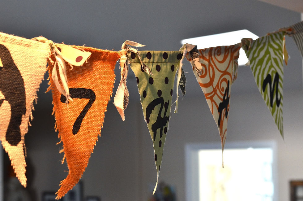 Thanksgiving Banner with The Accidental Decorator