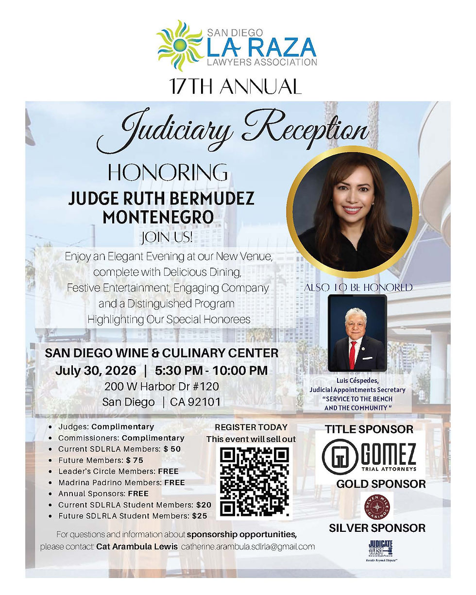 SDLRLA Judiciary Reception