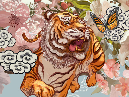 Leap Day Tiger's Eye Talisman for Courage