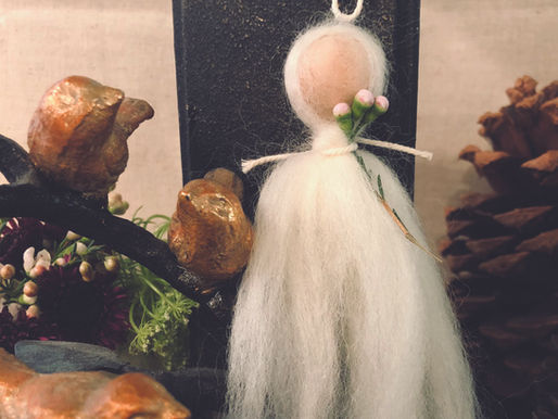 Wool Brigid Doll