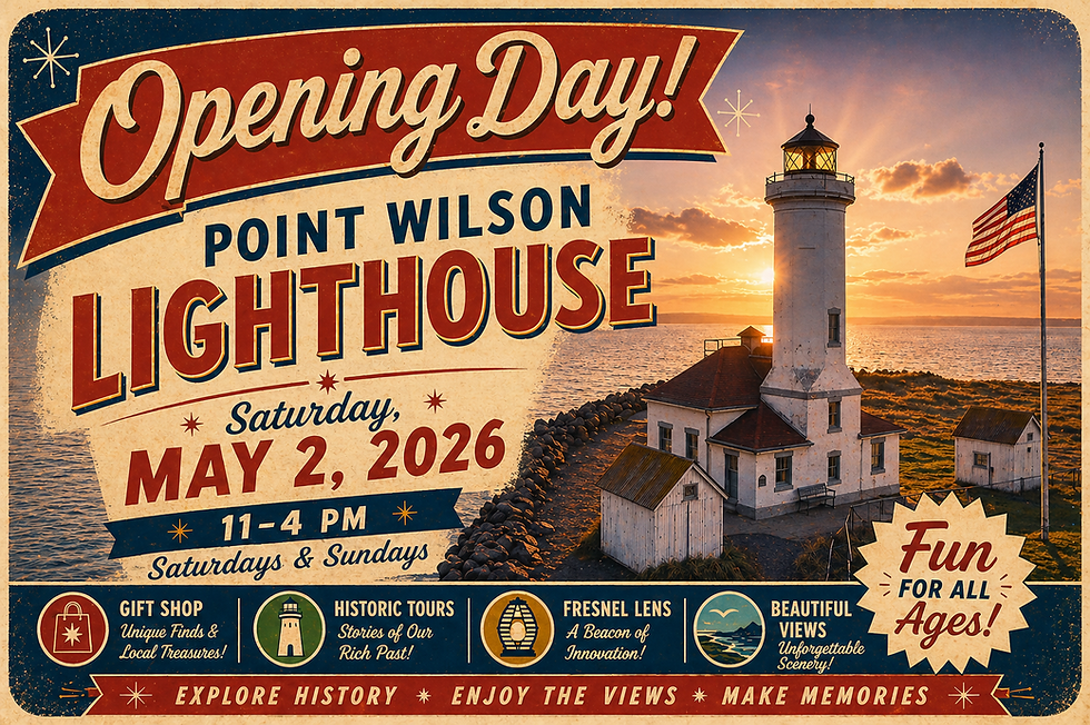 Point Wilson Is Open for Weekend Tours!