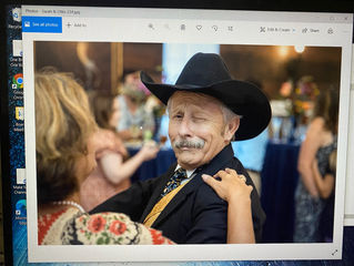 Clearly at my photogenic best the day of Sarah's wedding! Good God! I look like a scary cartoon!