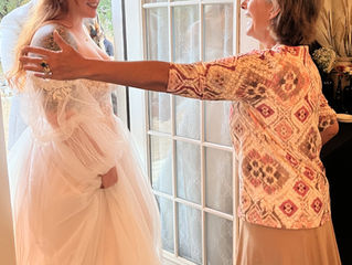 For those of you 'in the know', this chapel is truly our Joy. This is particularly evident in this photo of Samantha about 2 minutes after getting married. Mrs. Boss knows how to express joy!!!