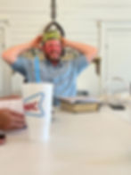 Bible study is never the same again after your leader, "The Rabbi" dons his official Waffle House hat from Biloxi. We got him one on our way out of town, and now he and Bert and I are planning our own Waffle House adventure in Austin/Round Rock (our closest one) so it'll be a .45ACP or larger type of sidearm outing. I can taste the waffle and hashybrownies already! Woohoo! Thanks to Bryan for being a great bible study leader!