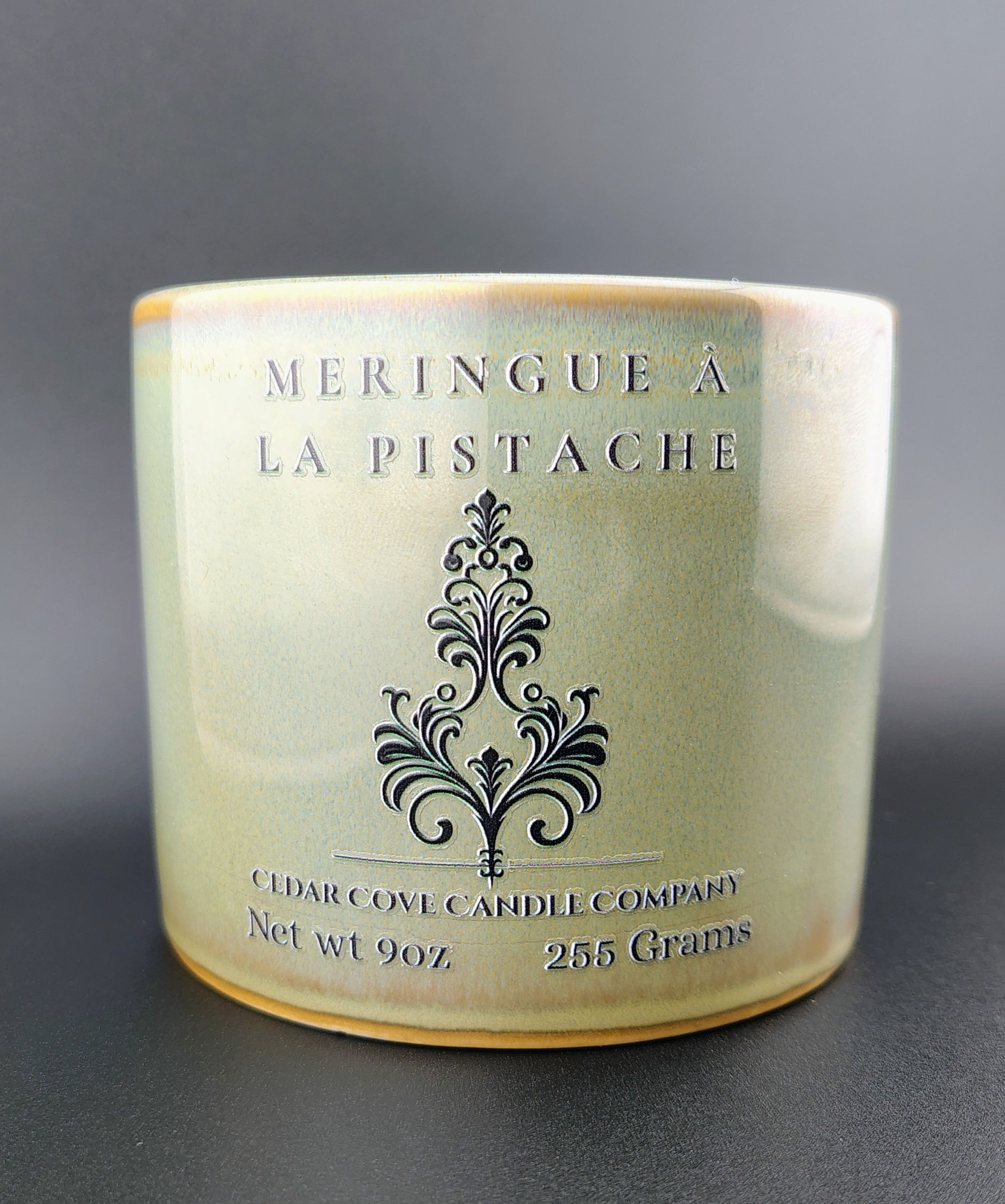 Pistachio Almond Vanilla Luxury Soy Candle – Meringue À La Pistache