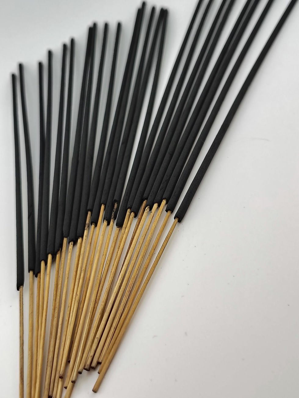 Thumbnail: Ivory Drift hand-dipped cashmere musk charcoal incense by Cedar Cove Candle Company Michigan