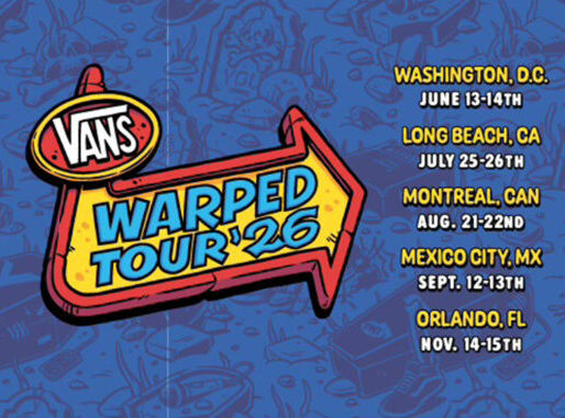 LINE UP RELEASED FOR ALL WARPED TOUR 2026 DATES