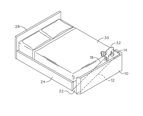 Bed with Dog Ramp