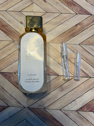 Decant of Hayaati Gold Elixir by Lattafa - Arab Perfume ...