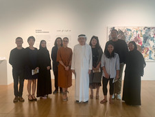 Zaki Nusseibeh with NYU students