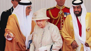 Official Delegation with Her Majesty Queen Elizabeth II