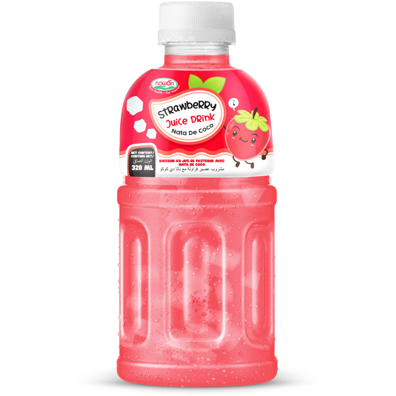 Nata De Coco Erdbeer 320ml X24St