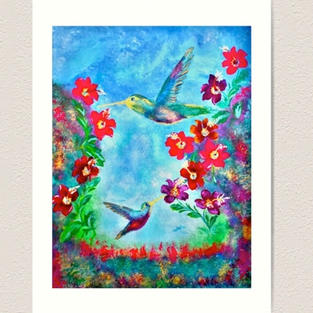 Painting Hummingbirds Review Concetta El