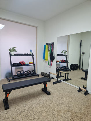 bench parallettes kettlebells bands 