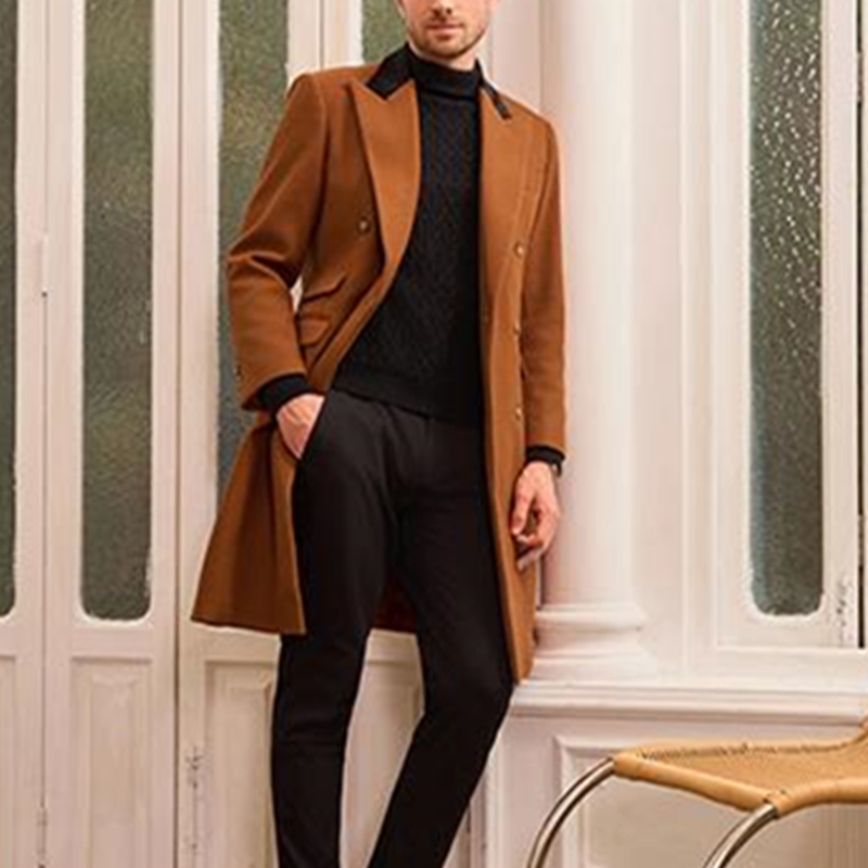Miniatura: Casaco de Inverno Jaquetas Masculinas Quentes com Forro 