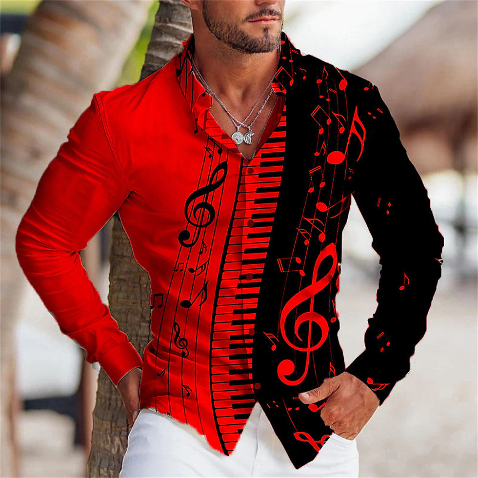 Miniatura: Camisa masculina de manga comprida