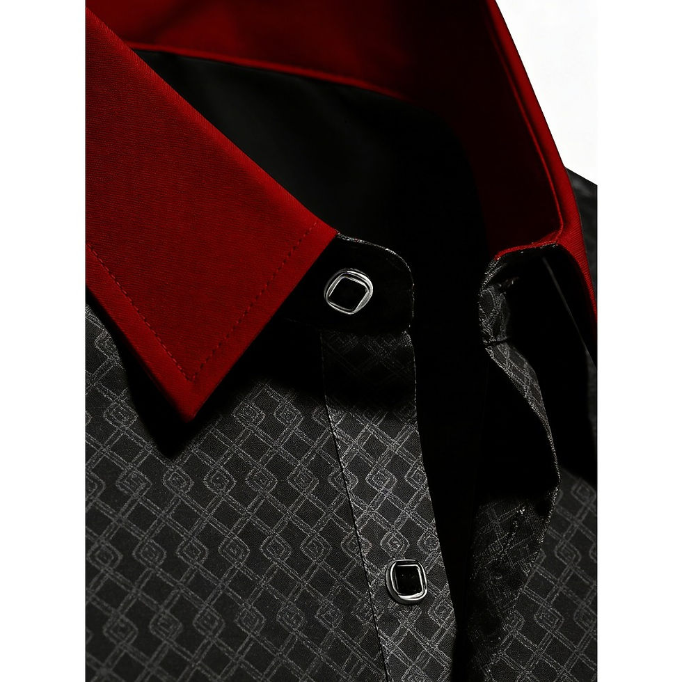 Miniatura: Camisa masculina Fashion Smart Casual Business Luxury