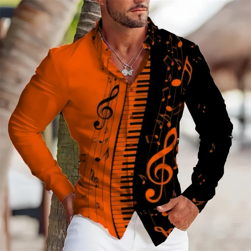 Miniatura: Camisa masculina de manga comprida