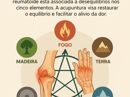 Acupuntura e os Cinco Elementos na Artrite Reumatoide