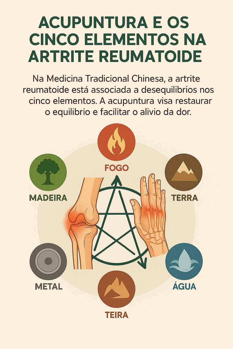 Acupuntura e os Cinco Elementos na Artrite Reumatoide