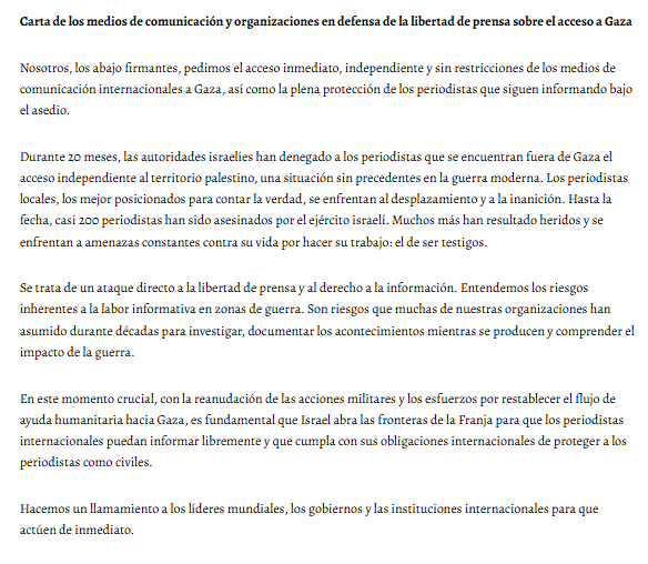 Carta sacada de: A donde van los desaparecidos