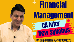 CA Inter: Financial Management
