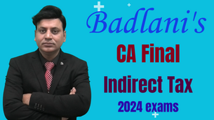 CA Final: Indirect Tax