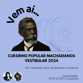 Vem aí: Cursinho popular Machadianos 2024