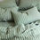 Thumbnail: Pine Green Pembroke Stripe - Fitted Sheet (King)