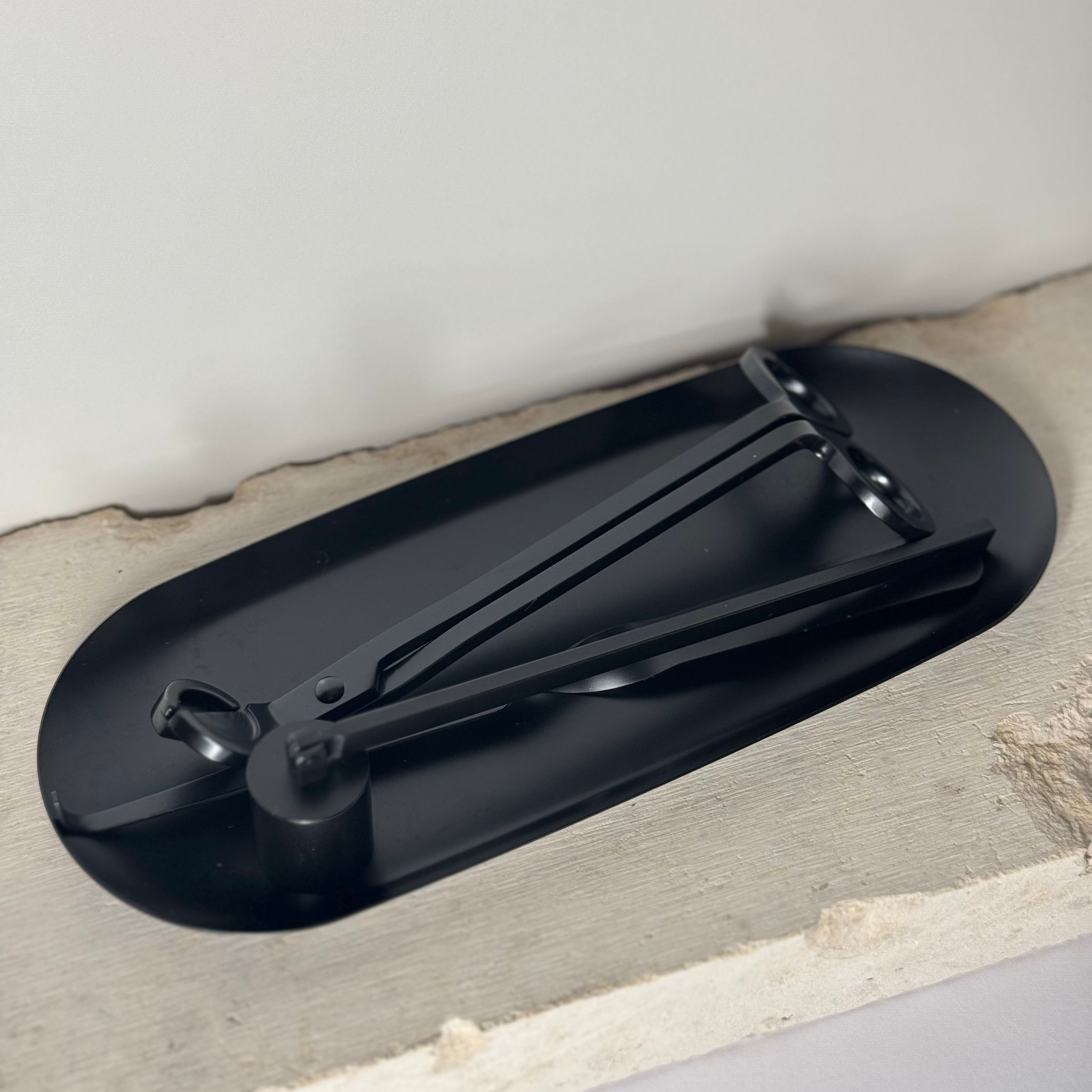 Kerzenpflegeset schwarz