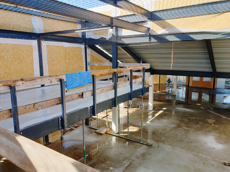 Bouw Kindcentrum Siddeburen bouwplaats architect architectuur ontwerp