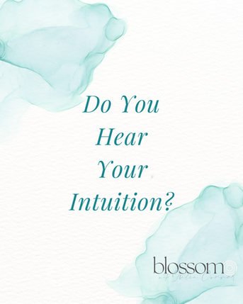 How Do You Hear Your Intuition?