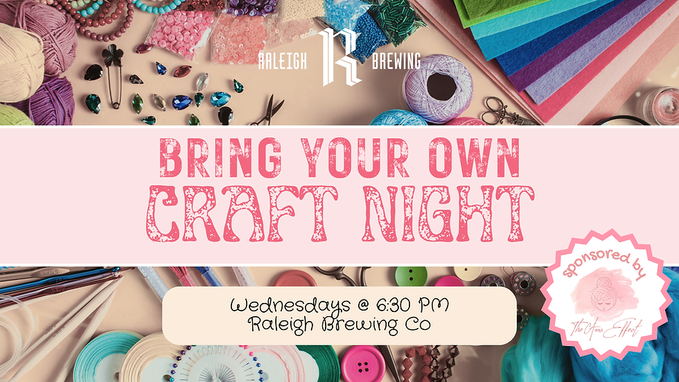 Bring Your Own Craft Night at Raleigh Brewing
