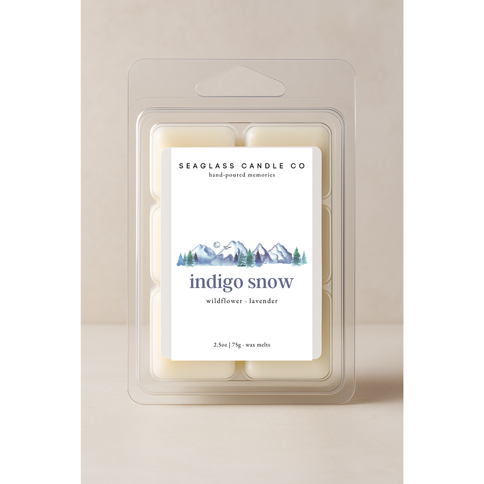Indigo Snow Wax Melts
