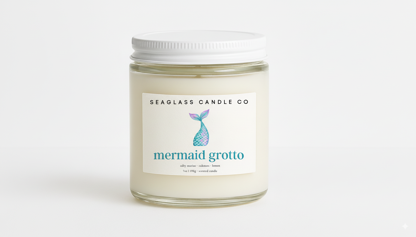 Mermaid Grotto Candle - 7oz