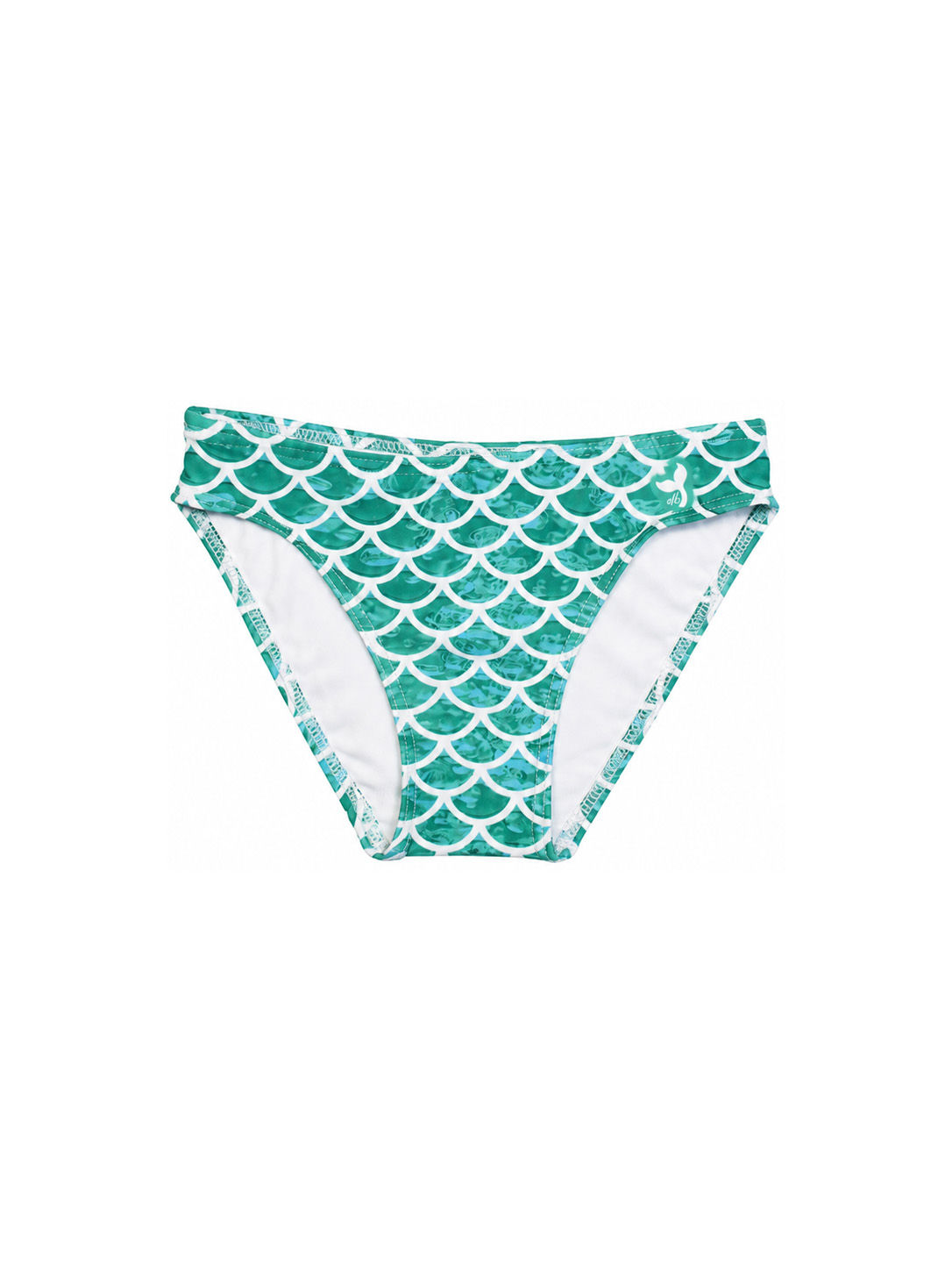 Girls Bikini Bottoms - Sirena Green