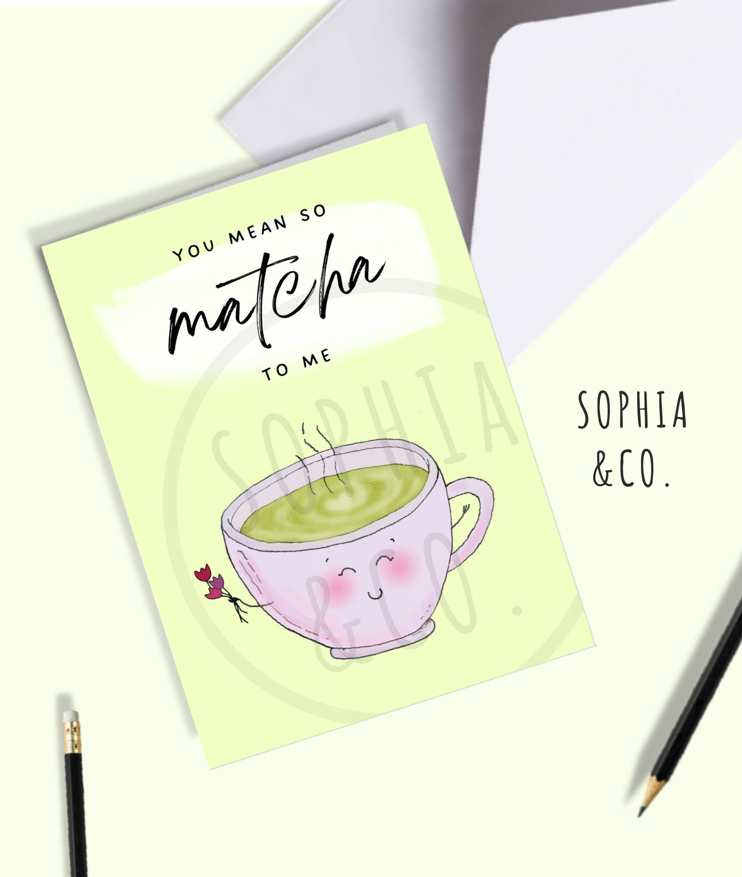 You mean so matcha to me