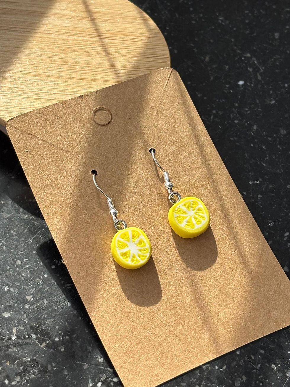 Thumbnail: Citroen oorbellen - Hangers