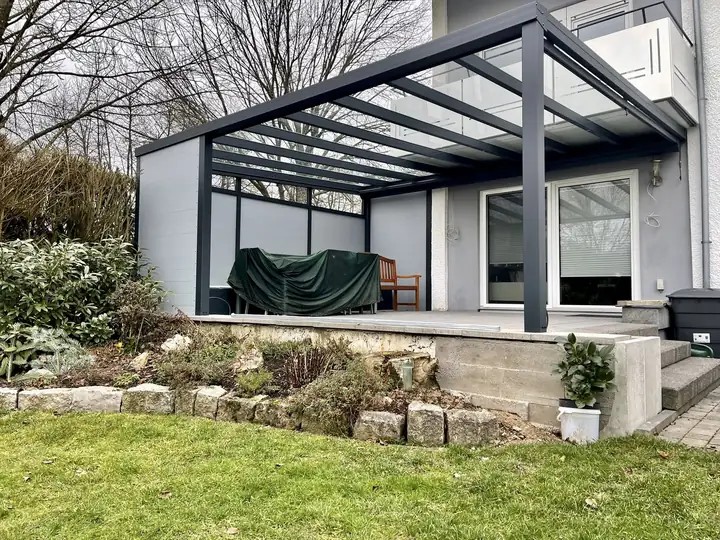 Terrassenüberdachung mit Glasdach – Projekt von Pohl & Krieger
