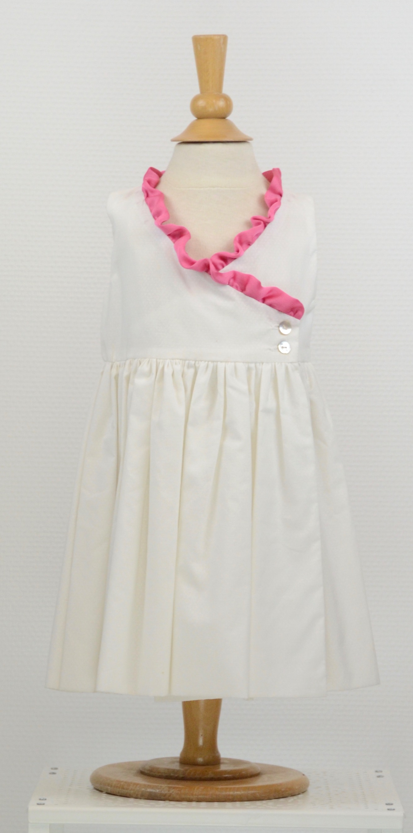 Robe enfant rose