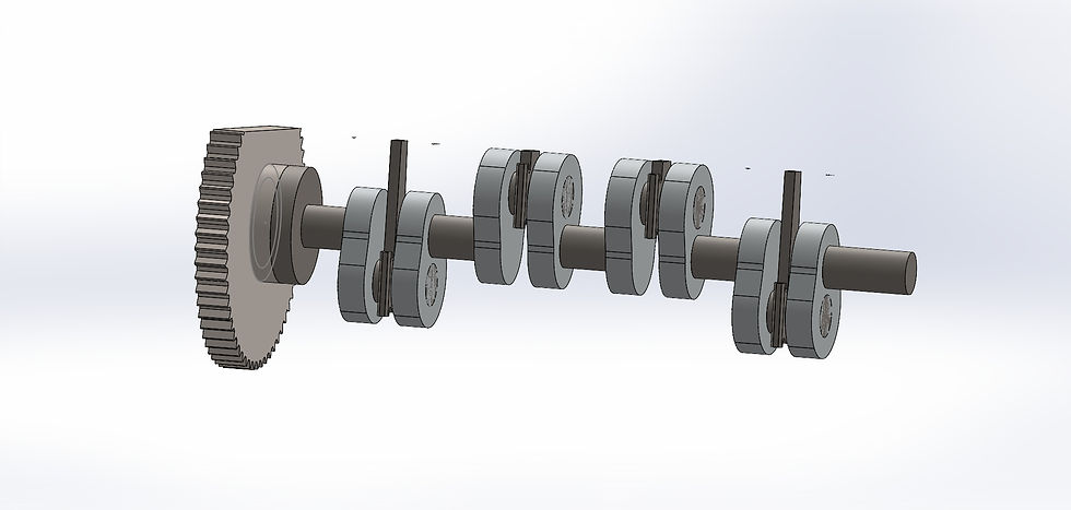 Isolated Crankshaft