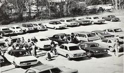 What happens in the parking lot . . .