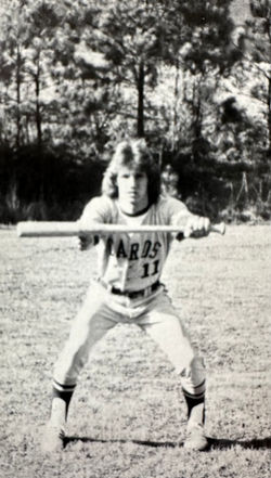 Johnny strikes a pose