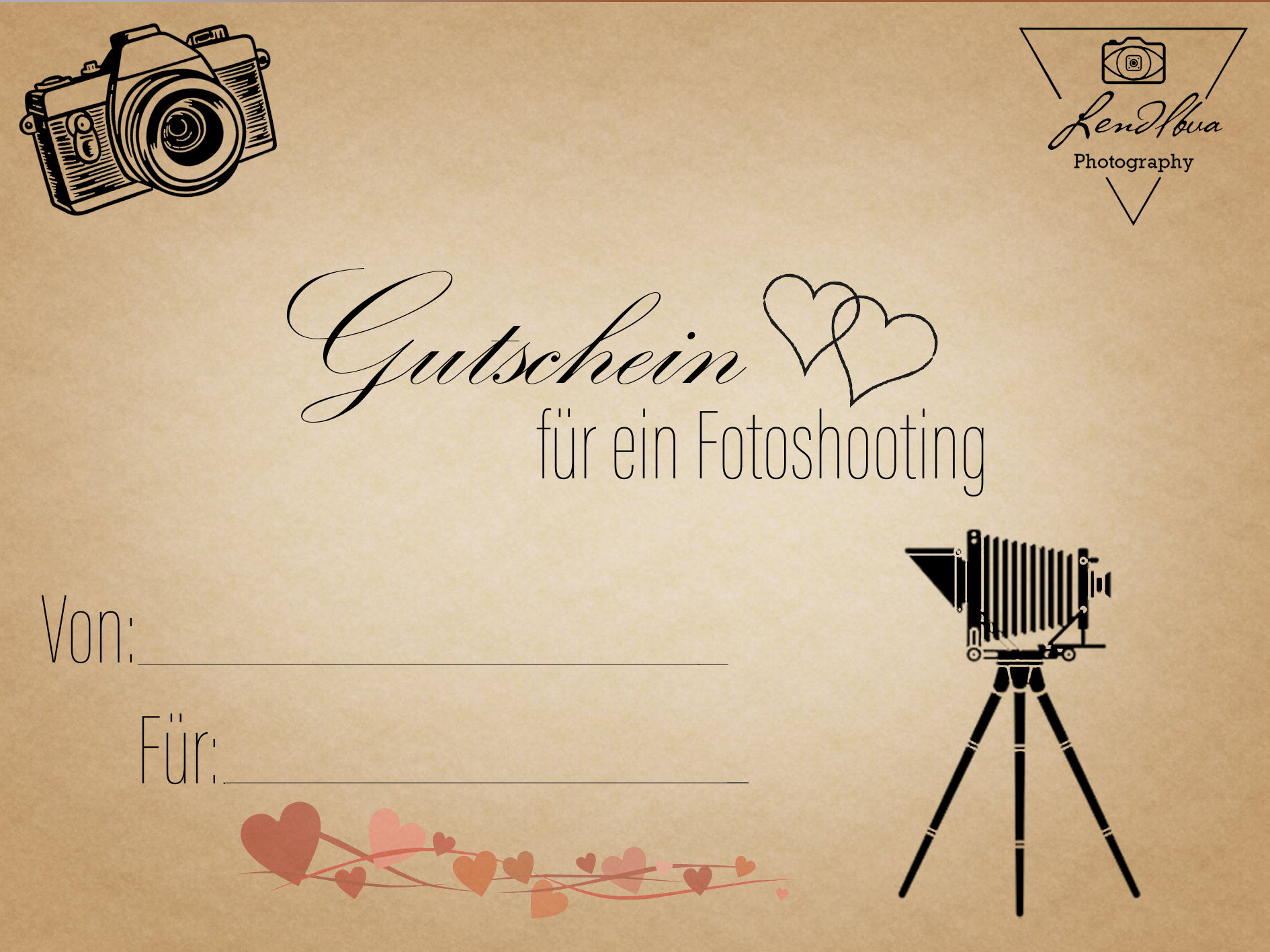 Gutschein für beliebiges Shooting