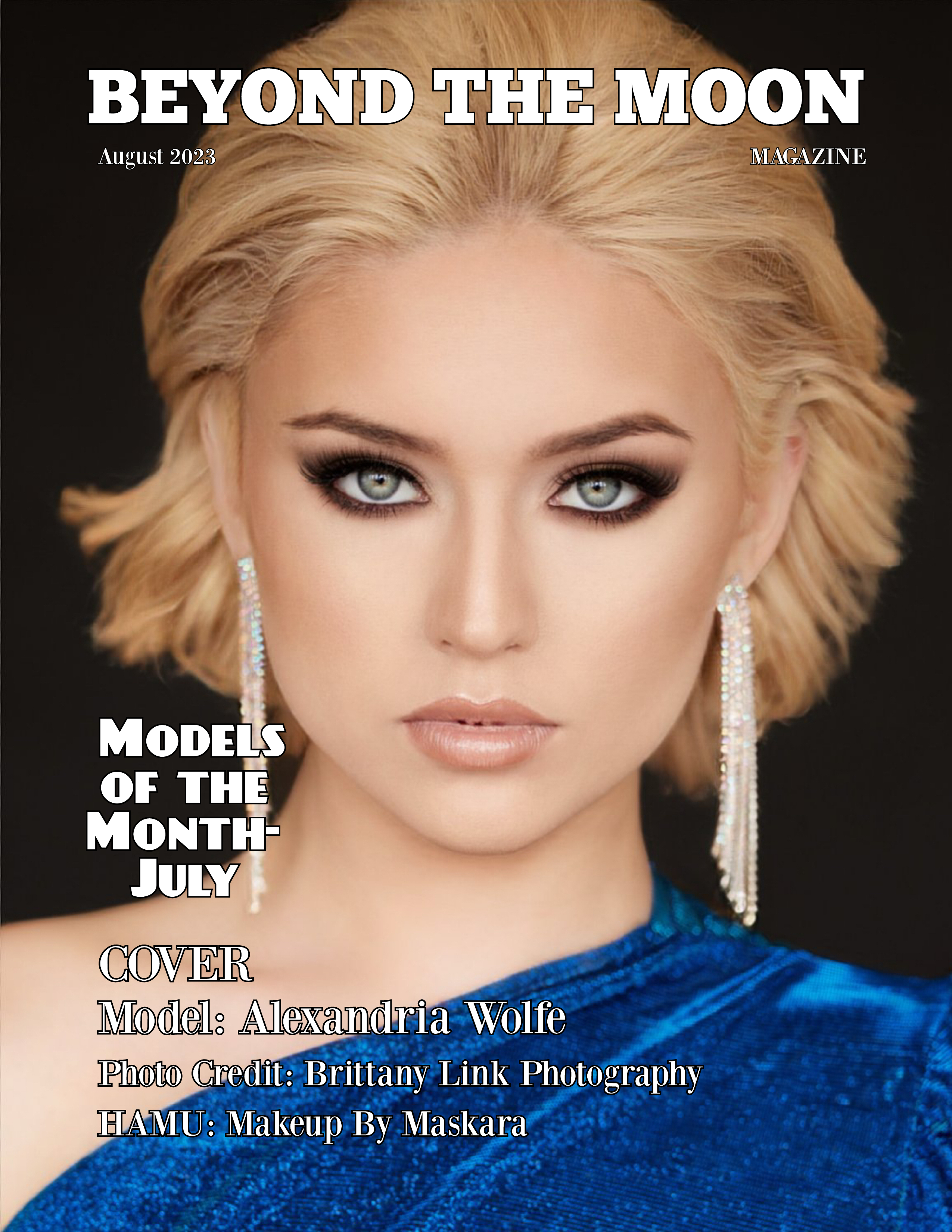 Beyond the Moon Magazine-Models of the Month- July 2023