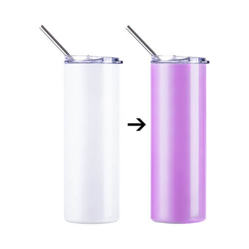 Miniatura: Tumbler UV de Blanco a Rosado 600 ml