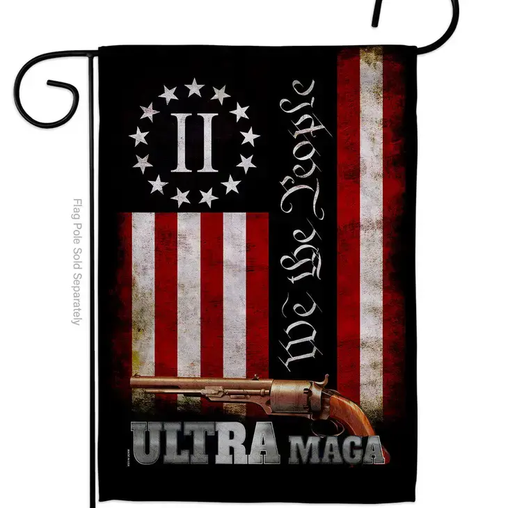 We the People Maga Garden Flag