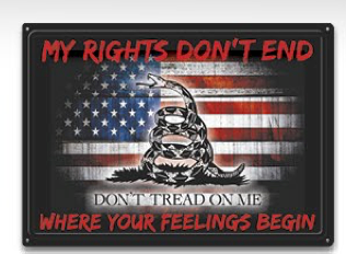 Don't Tread on Me Metal Sign | We The People