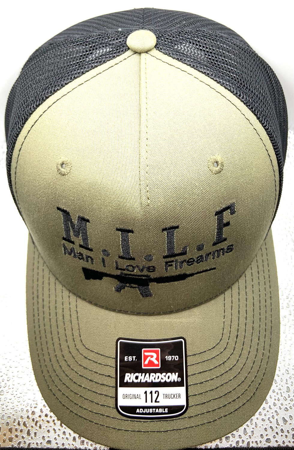 Thumbnail: MILF ( Man I Love Firearms ) Richardson 112 Hat